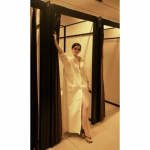 𝗦𝗼𝗳𝗮 𝗗𝗿𝗲𝘀𝘀 - Đầm Sơ mi Linen dáng dài