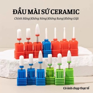 Đầu Mài Nail Sứ Ceramic Chính Hãng Chuẩn Mỹ XF F M C – Mũi Mài Tháo Gel Êm, Không Nóng, Chuẩn Máy 2.35mm Nail666