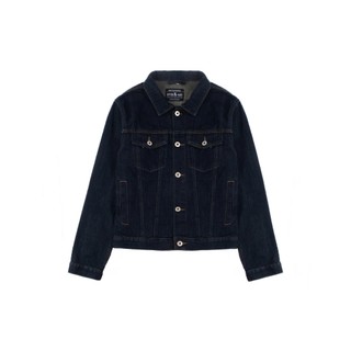 HUNTERXRAYS Áo Khoác Jeans Xanh Đậm K29 K30 K31 K33 Denim  Cotton 100% KHÔNG CO GIÃN  Form REGULAR FULLSize M - XXXL