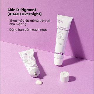 Kem Dưỡng Ban Đêm Hỗ Trợ Mờ Nám Và Đều Màu Da Sensilis Skin D-Pigment [AHA10] Overnight