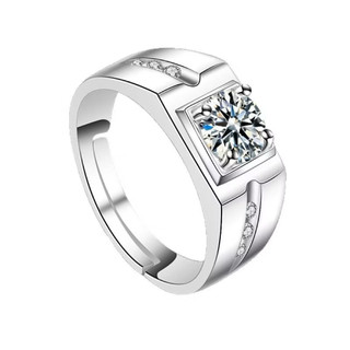 Moissanite Wedding Ring by N.U.W CLOTHING☁️