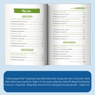 Sách - Sổ tay kiến thức Toán Văn Anh, Lý Hóa Sinh, Lịch sử - Địa Lý Lớp 6,7,8,9 - MCBooks Chính Hãng