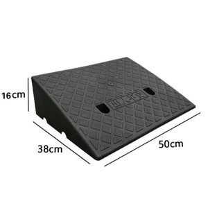 Cao 16cm- ĐEN KT(50x38x16) Dốc bục lên xuống, bậc cầu dắt xe tải, xe ô tô, xe máy, cầu dắt xe, bục lên xuống xe tiện lợi