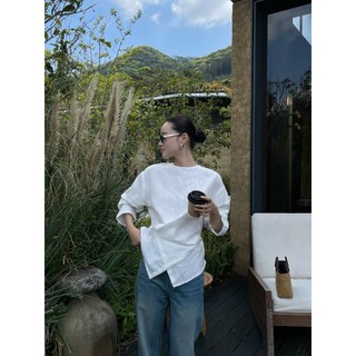 𝗚𝗨 𝗟𝗶𝗻𝗲𝗻 - |LY LINEN| - Áo Linen cổ tròn