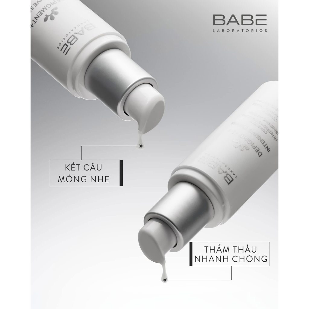 Tinh chất mờ nám, làm sáng da chuyên sâu - Depigment+ Intensive Serum Babé 30ml