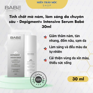 Tinh chất mờ nám, làm sáng da chuyên sâu - Depigment+ Intensive Serum Babé 30ml