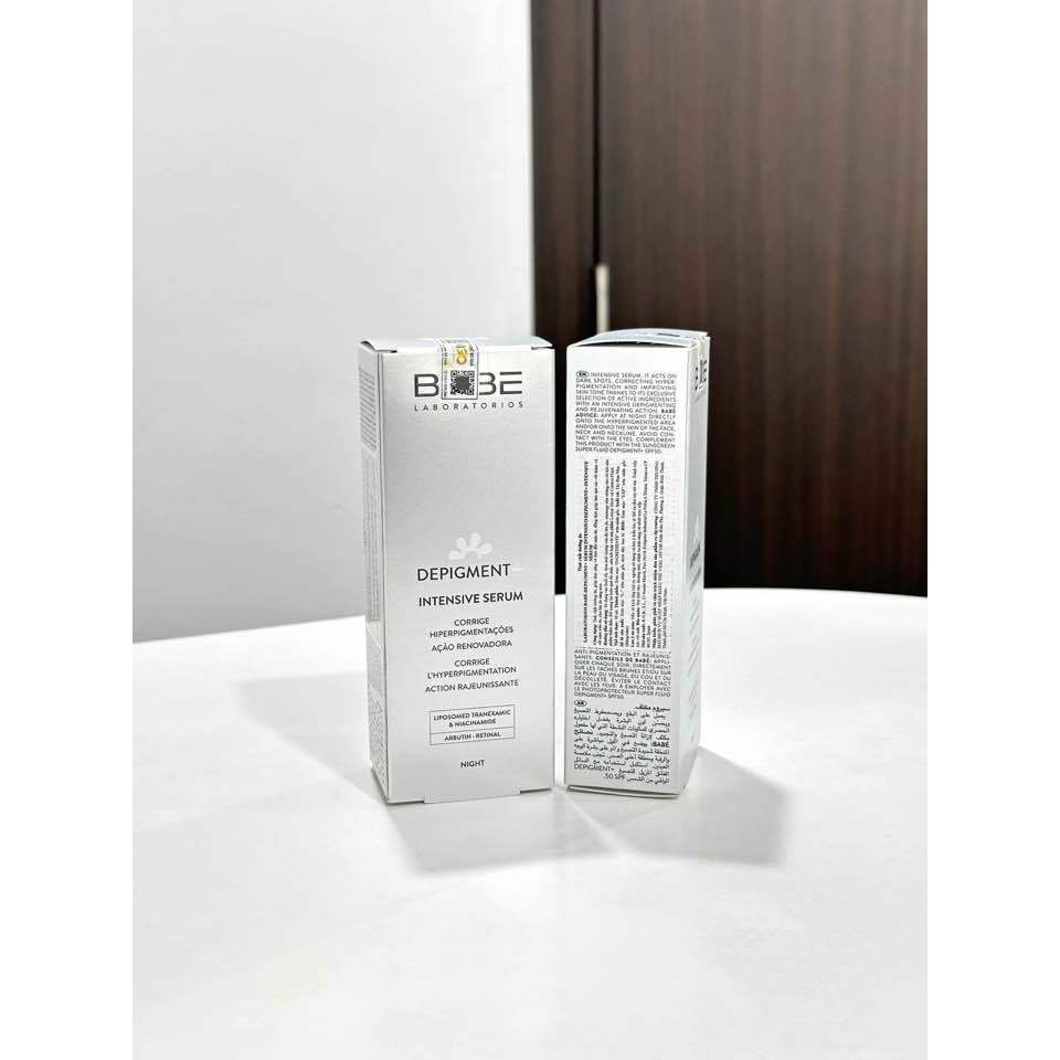 Tinh chất mờ nám, làm sáng da chuyên sâu - Depigment+ Intensive Serum Babé 30ml