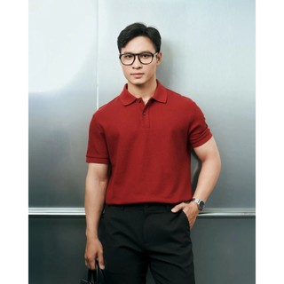 Áo Polo Nam Tay Ngắn Cotton Hạn Chế Nhăn Form Fitted - ROUTINE 10F25POL005