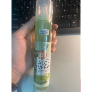 Xịt khoáng dưỡng da lô hội Hàn Quốc Welcos aloevera moisture real soothing gel mist 125ml