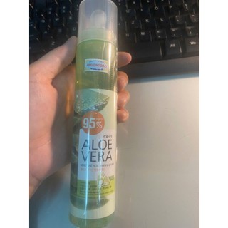 Xịt khoáng dưỡng da lô hội Hàn Quốc Welcos aloevera moisture real soothing gel mist 125ml