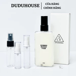 Xịt Khóa Nền Trang Điểm Makeup 3CE Shimmer Makeup Fixer 95ml Duduhouse