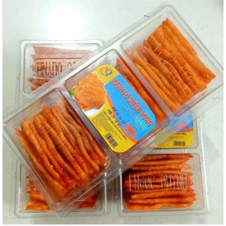 Bánh Pò Miếng Vừng, Bánh Pò Thơm Ngon Giòn Cay Hộp To 320gr - Đồ Ăn Vặt