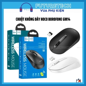 Chuột Không Dây Hoco GM14 2.4G kết nối USB, DPI 1200 chính hãng siêu mượt BH 6 tháng