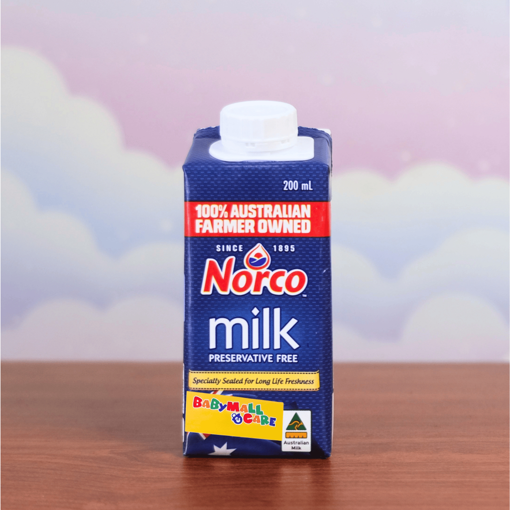 Sữa Tươi Tiệt Trùng Norco Milk  200ml Lốc 3 Hộp Bổ Sung Canxi Protein Cho Bé| Babymall & Care