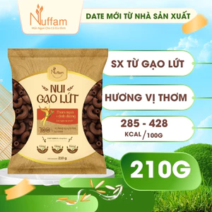 Nui Gạo Lứt Thực Dưỡng (Loại Ngon) - Nui Lứt Hữu Cơ EAT CLEAN Cho Người Ăn Kiêng Giảm Cân