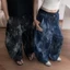 Quần Jeans Loang Ống Cong SSS.A Đứng Form Phong Cách Retro Tôn Dáng Độc Lạ Được Xử Lý Kĩ Xu Hướng Hot