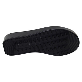 GIÀY SANDAL QUAI HẬU NỮ BITA'S ĐẾ XUỒNG BẰNG CAO QUAI DÁN SYN293 (ĐEN + KEM) - BITAS