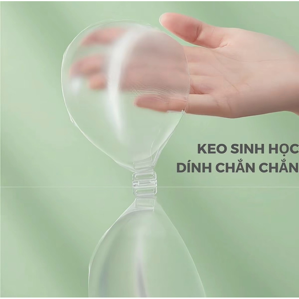 TiNA-bikini áo dán tàng hình trong suốt nâng V1,tạo khe cực đỉnh ,có size cup A-B