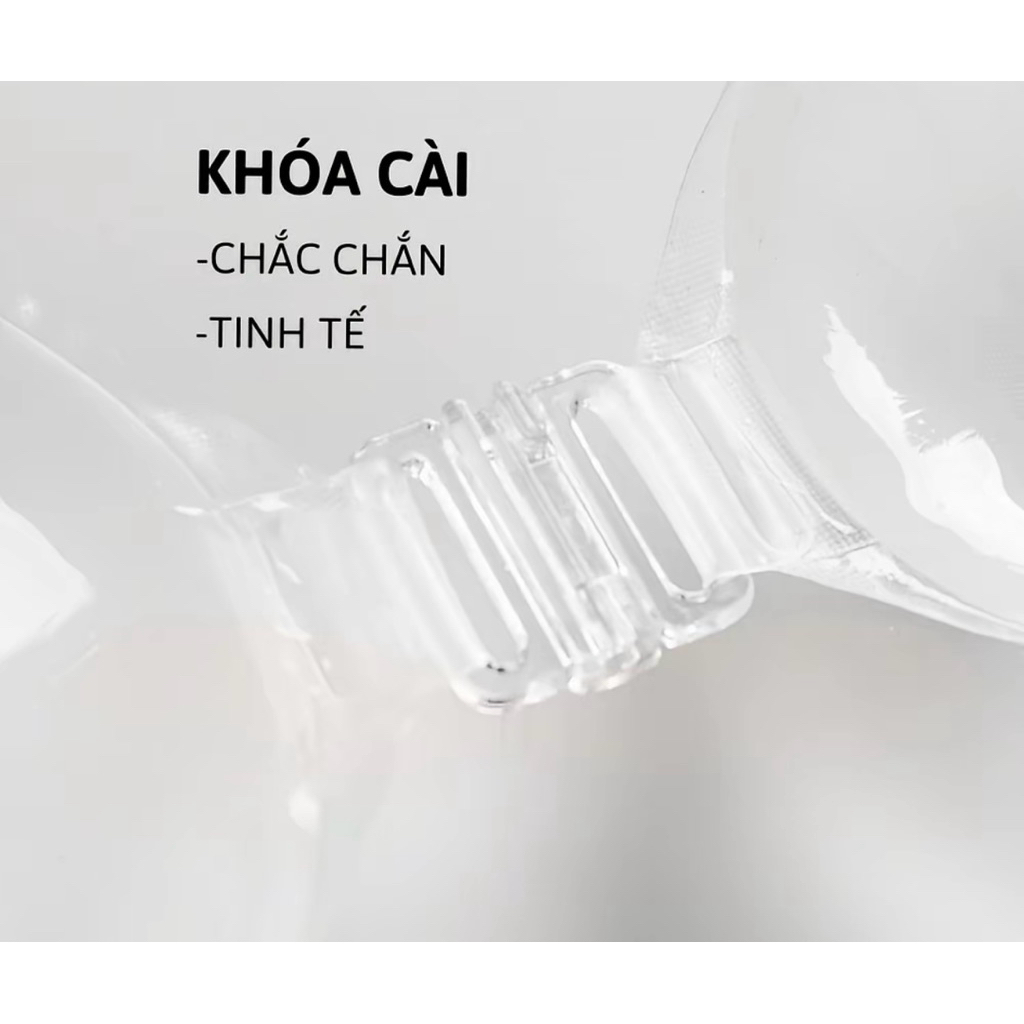 TiNA-bikini áo dán tàng hình trong suốt nâng V1,tạo khe cực đỉnh ,có size cup A-B