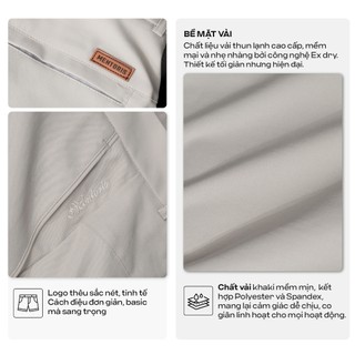 [MUA LÀ CÓ QUÀ] Quần Short Kaki Nam MENTORIS Trẻ Trung, Form Suông Trên Gối, Cạp Cúc Gọn Gàng, Mặc Hằng Ngày MSR15