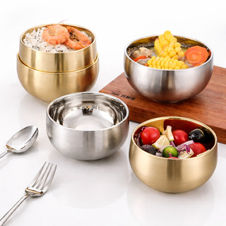Chén Bát Inox 304 Đa Năng  2 Size 12cm và  13cm ăn cơm ăn Súp - BátĂnSúp