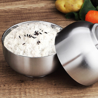 Chén Bát Inox 304 Đa Năng  2 Size 12cm và  13cm ăn cơm ăn Súp - BátĂnSúp