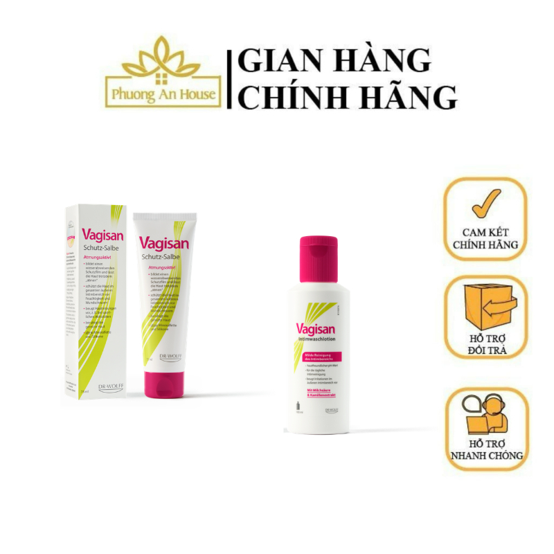 Dung dịch làm sạch và dưỡng ẩm cho phái nữ Vagisan - Phương An House