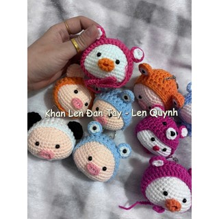 Móc khóa handmade hình thú cưng siêu dễ thương - quà tặng ý nghĩa - sản phẩm thủ công đẹp mắt