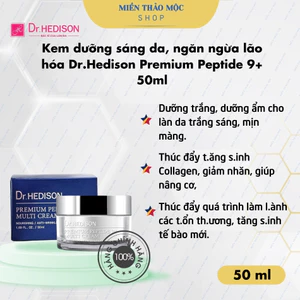 Kem dưỡng sáng da, ngăn ngừa lão hóa Dr.Hedison Premium Peptide 9+ 50ml