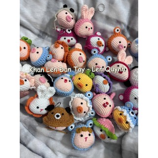 Móc khóa handmade hình thú cưng siêu dễ thương - quà tặng ý nghĩa - sản phẩm thủ công đẹp mắt