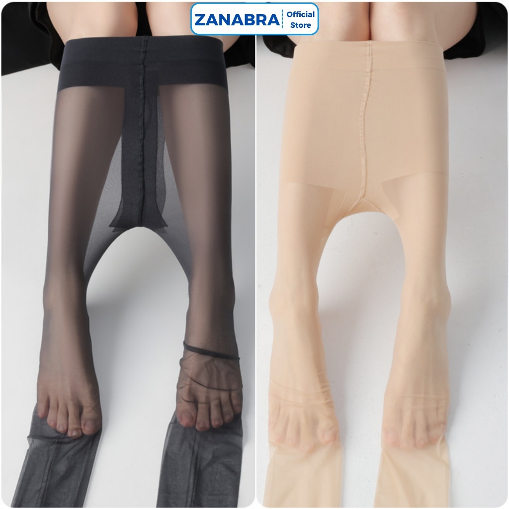 Quần Tất Lưới Siêu Mỏng Lưng Cao Gợi Cảm Cho Nữ Chất Lụa Mềm Mịn Thoáng Khí ZANABRA T893
