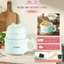 Nồi lẩu đa năng Qcooko 1.7L+1L, Hấp Bánh Bao, 3 mức công suất, Máy Ăn Sáng Khay hấp tháo rời vệ sinh dễ dàng