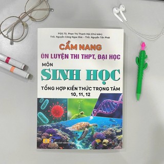 Sách - Cẩm Nang Ôn Luyện Thi THPT, Đại Học Môn Sinh Học - Biên soạn theo chương trình mới - ndbooks