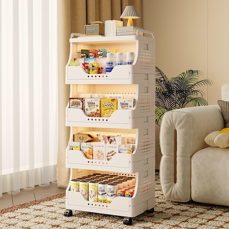 🔥Hỏa Tốc 2H🔥Kệ để đồ 3 tầng màu trắng,kệ để bên sofa,kệ có bánh xe xoay 360 độ,sử dụng cho phòng khách,phòng ngủ