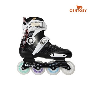 Giày patin người lớn Weiqiu TNT bánh cao su đặc, vòng bi ABEC-9 càng hợp kim nhôm chịu tải trọng dưới 100kg