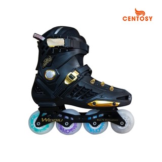 Giày patin người lớn Weiqiu TNT bánh cao su đặc, vòng bi ABEC-9 càng hợp kim nhôm chịu tải trọng dưới 100kg