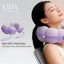 Gối Mây Chữ U Kê Cổ Du Lịch Cao Cấp - Gối Ngủ Trưa Văn Phòng Mềm Mại Gọn Nhẹ - Tặng Kèm Dây Đeo Chéo Thời Trang