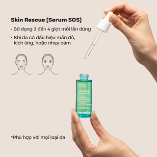 Serum Phục Hồi Da Chuyên Sâu Sau Xâm Lấn, Kích Ứng, Treatment Sensilis Skin Rescue [S.O.S] Serum