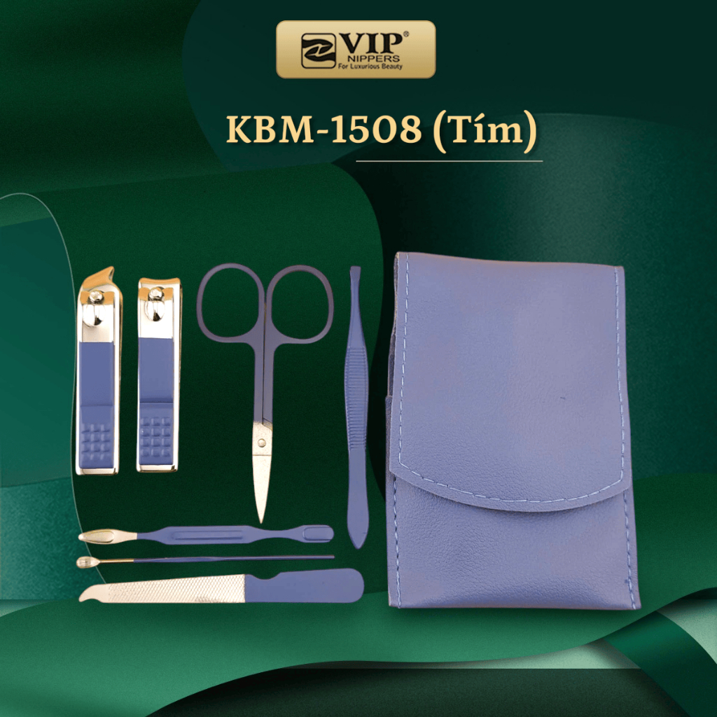 Bộ Dụng Cụ Cá Nhân Mini 7 Món, Thép Không Rỉ, Tiện Lợi, Nhíp Cao Cấp