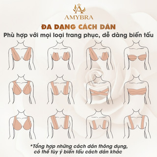 Băng Keo Dán Ngực Đa Năng, Miếng Dán Ngực Tạo Khe Nâng Ngực AMYBRA B05