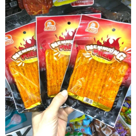 Snack Nem Nướng Phên, Snack Cay Cay Xé Miếng Thơm Ngon - Đồ Ăn Vặt