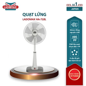 QUẠT LỬNG LADOMAX - Model: HA-718L