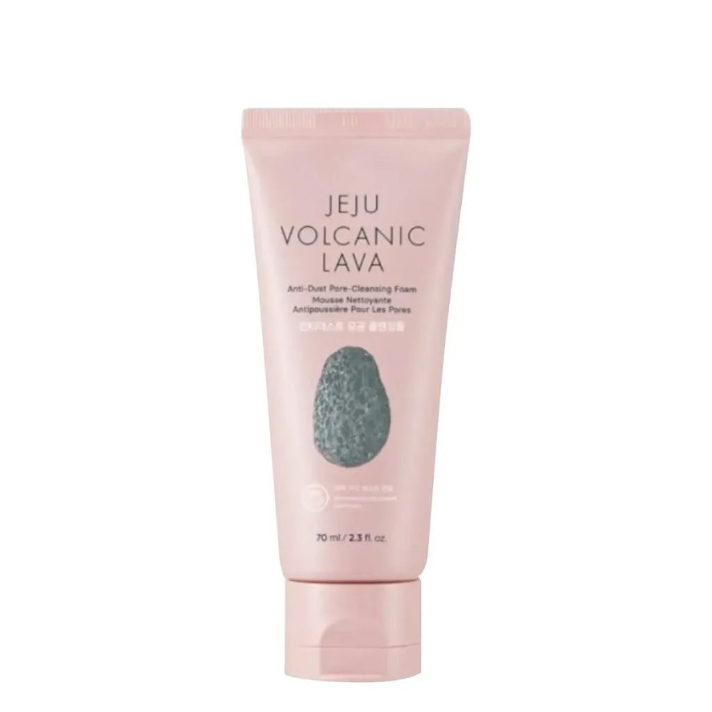[Săn Sale] Sữa Rửa Mặt Làm Sạch Sâu THE FACE SHOP Jeju Volcanic Lava Anti Dust Pore Cleansing Foam 70ml
