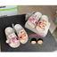 Dép lê, dép 2 quai êm mềm siêu nhẹ charm 3D loopy, tung tung dễ thương cho bé trai, bé gái