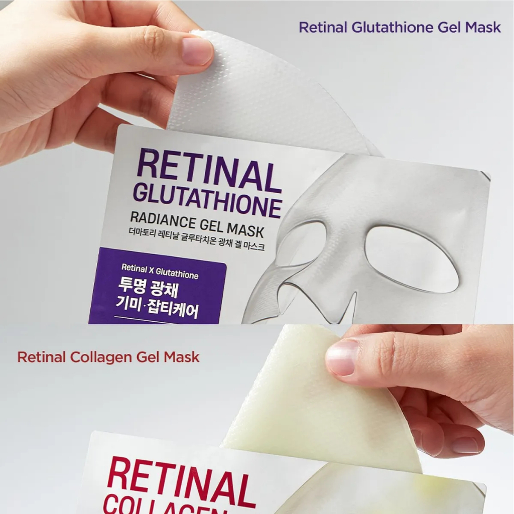 Mặt Nạ Cao Cấp Dermatory Dưỡng Da Săn Chắc, Sáng Mịn Retinal Gel Mask 22g