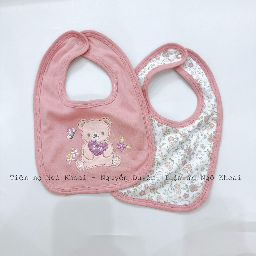 [MD234] Ollies PLACE yếm cổ xinh yêu cho bé chất liệu cotton thấm hút tốt, giữ ấm và làm đẹp