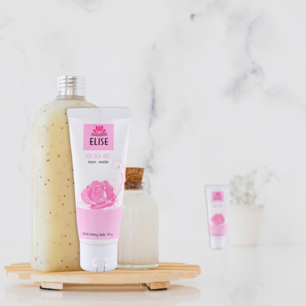 ELISE - SỮA RỬA MẶT GIÚP NGỪA MỤN GIẢM NHỜN - 50G