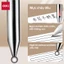 Combo 10 20 ruột bút gel Deli 0.5mm đa năng dùng cho bút bi nước A575 A057B S101 lâu hết mực không gai