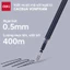 Combo 10 20 ruột bút gel Deli 0.5mm đa năng dùng cho bút bi nước A575 A057B S101 lâu hết mực không gai