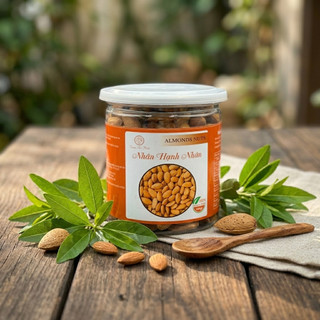 Hạnh Nhân Lõi Sấy Nguyên Vị 300g Giòn Bùi Tự Nhiên